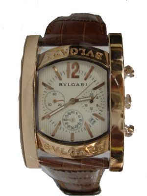 Bvlgari Automatic Dourado Couro - Réplica - Lote c/10 Unid.